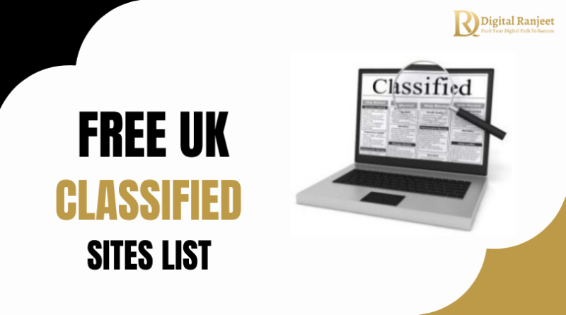 Top 140+ UK Classified Sites List