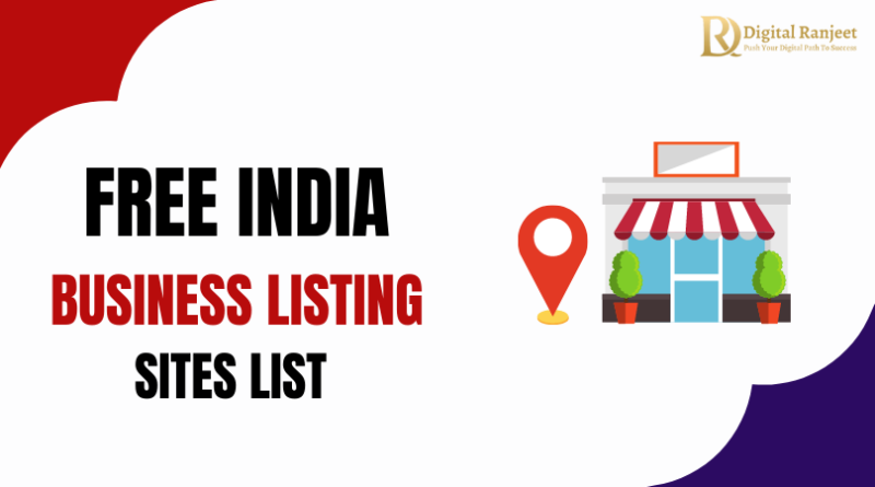 High DA India Business Listing Sites List